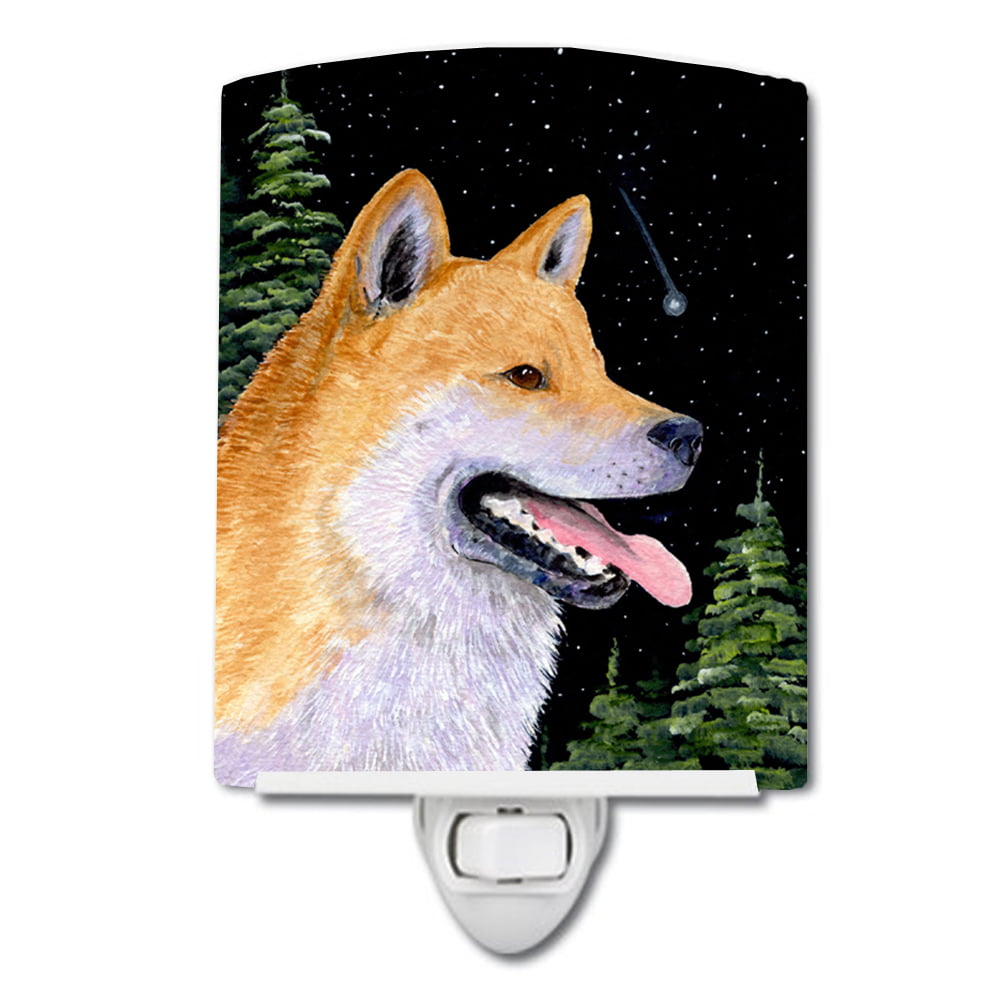SS8598CNL Shiba Inu Ceramic Night Light
