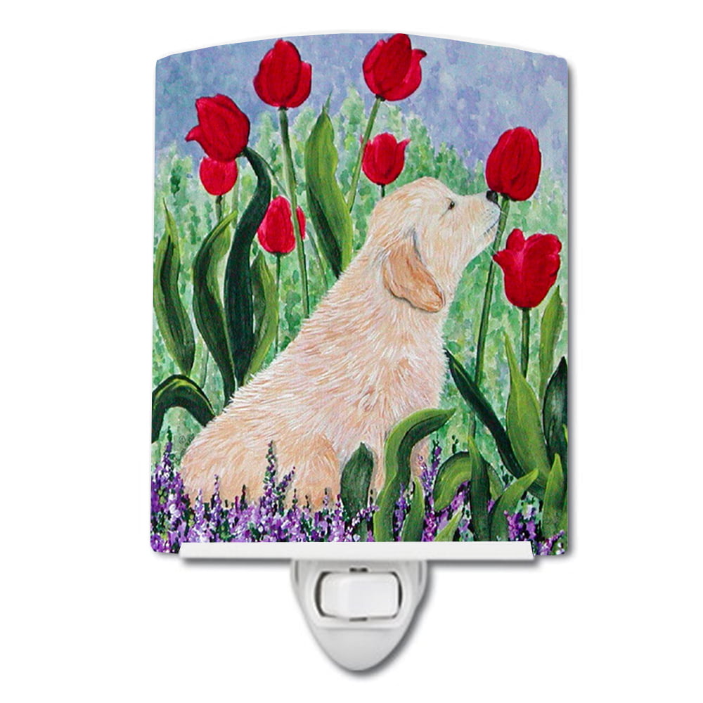 Golden Retriever Ceramic Night Light