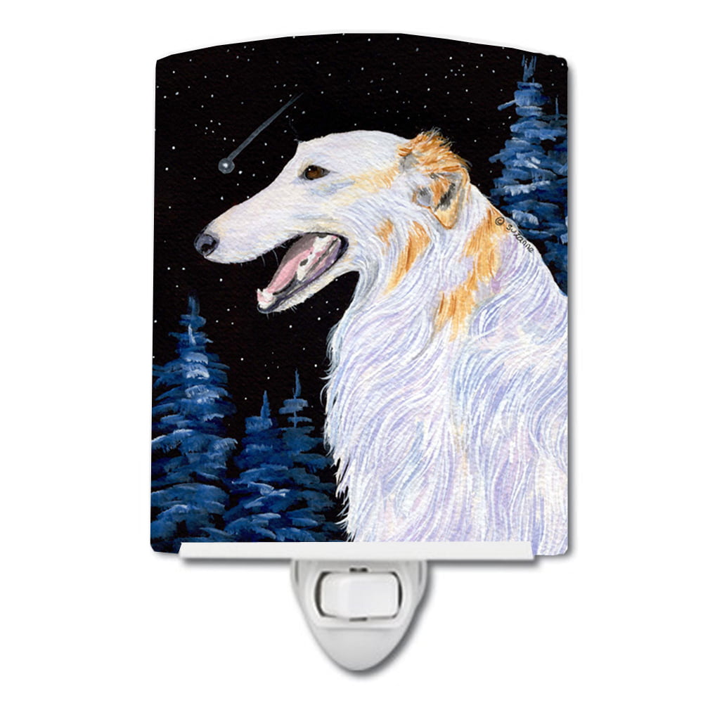 SS8626CNL Borzoi Ceramic Night Light