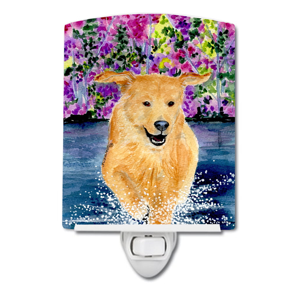 Golden Retriever Ceramic Night Light
