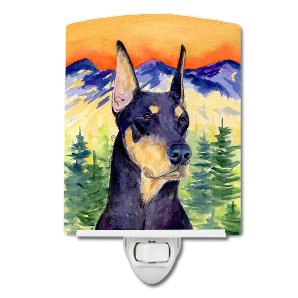SS8658CNL Doberman Ceramic Night Light