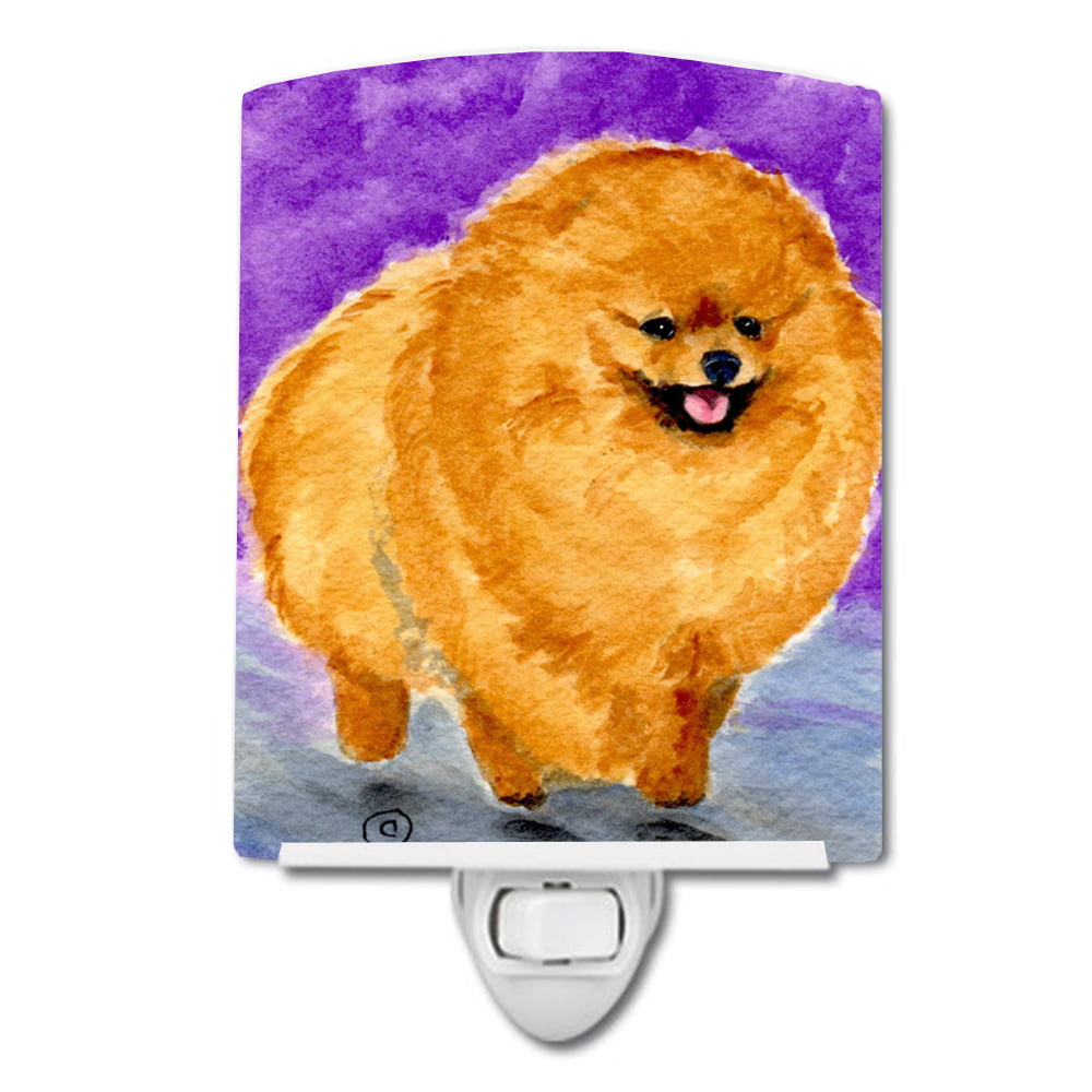 SS8681CNL Pomeranian Ceramic Night Light