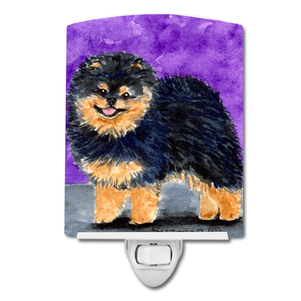 SS8687CNL Pomeranian Ceramic Night Light