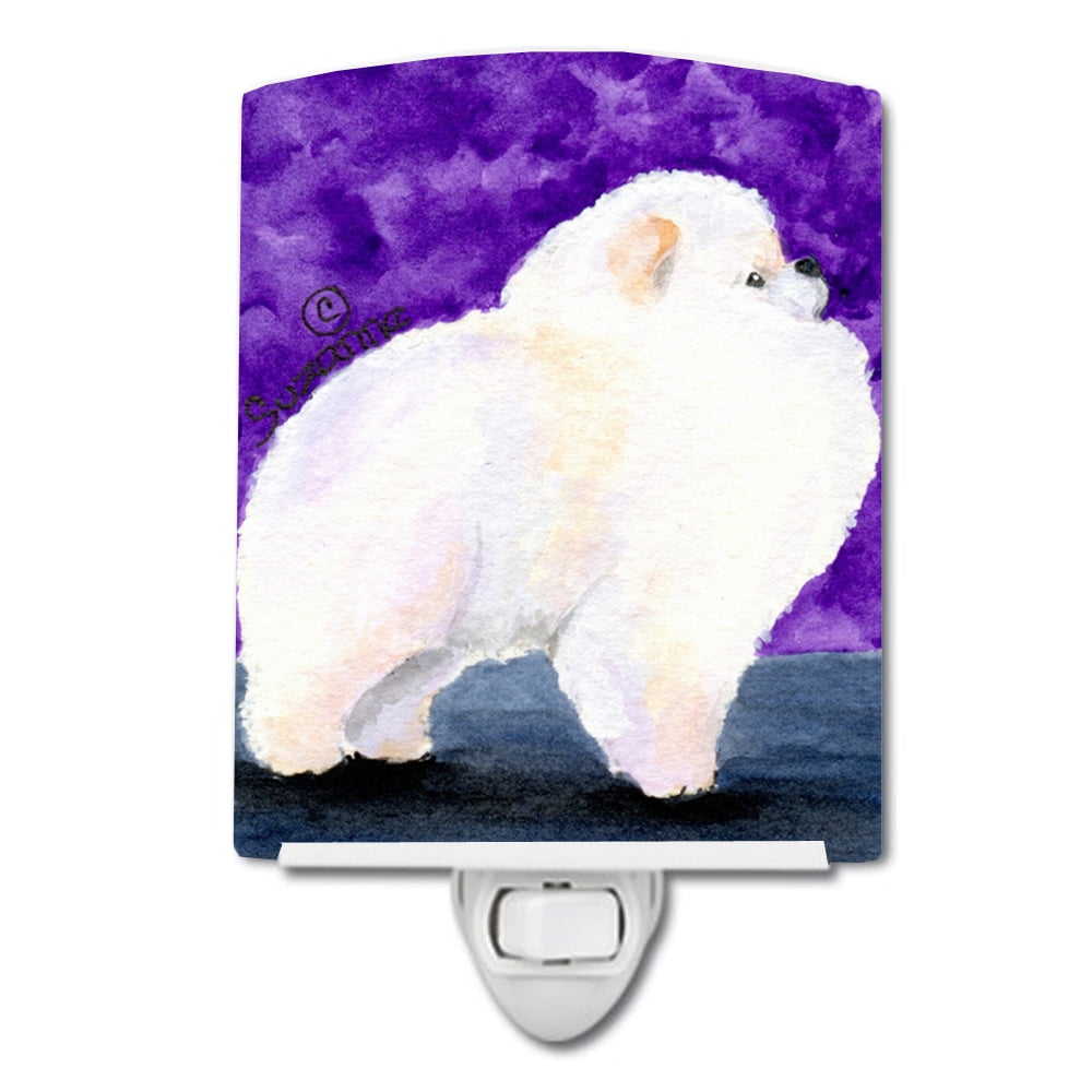 SS8688CNL Pomeranian Ceramic Night Light