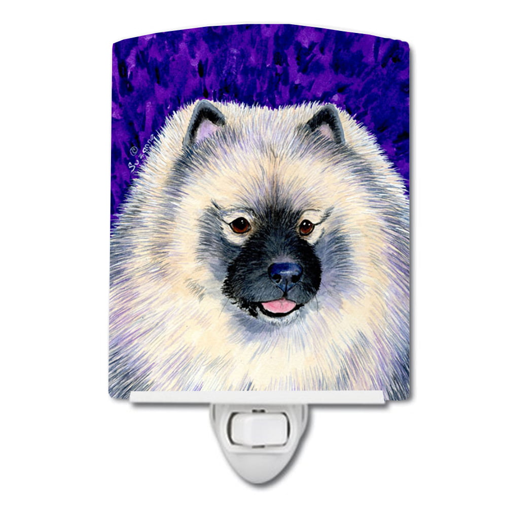 SS8691CNL Keeshond Ceramic Night Light