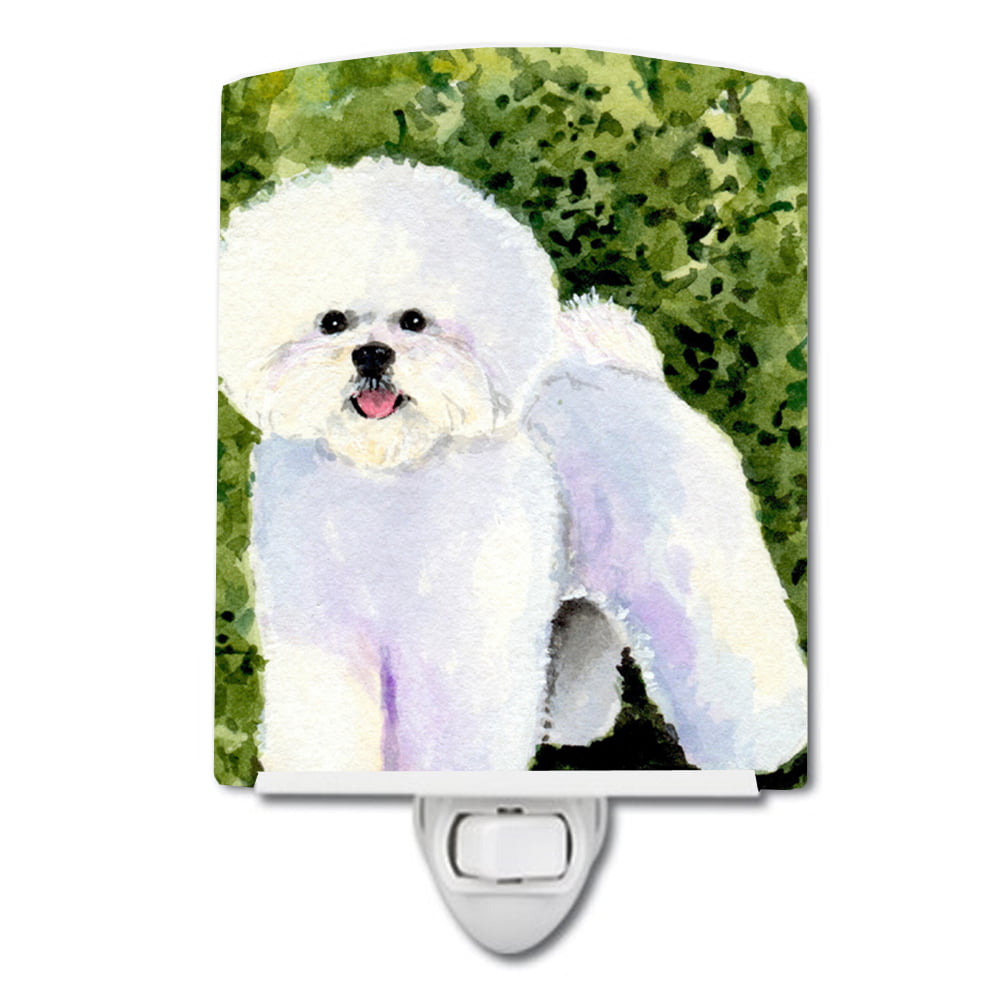 SS8712CNL Bichon Frise Ceramic Night Light