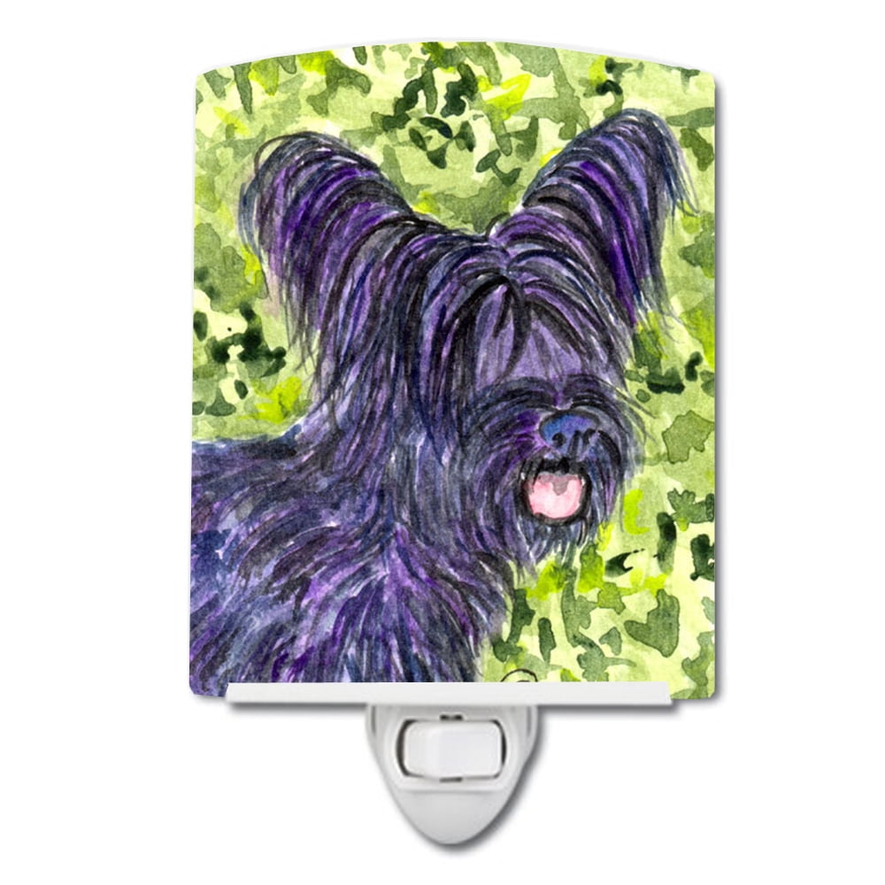 SS8718CNL Skye Terrier Ceramic Night Light