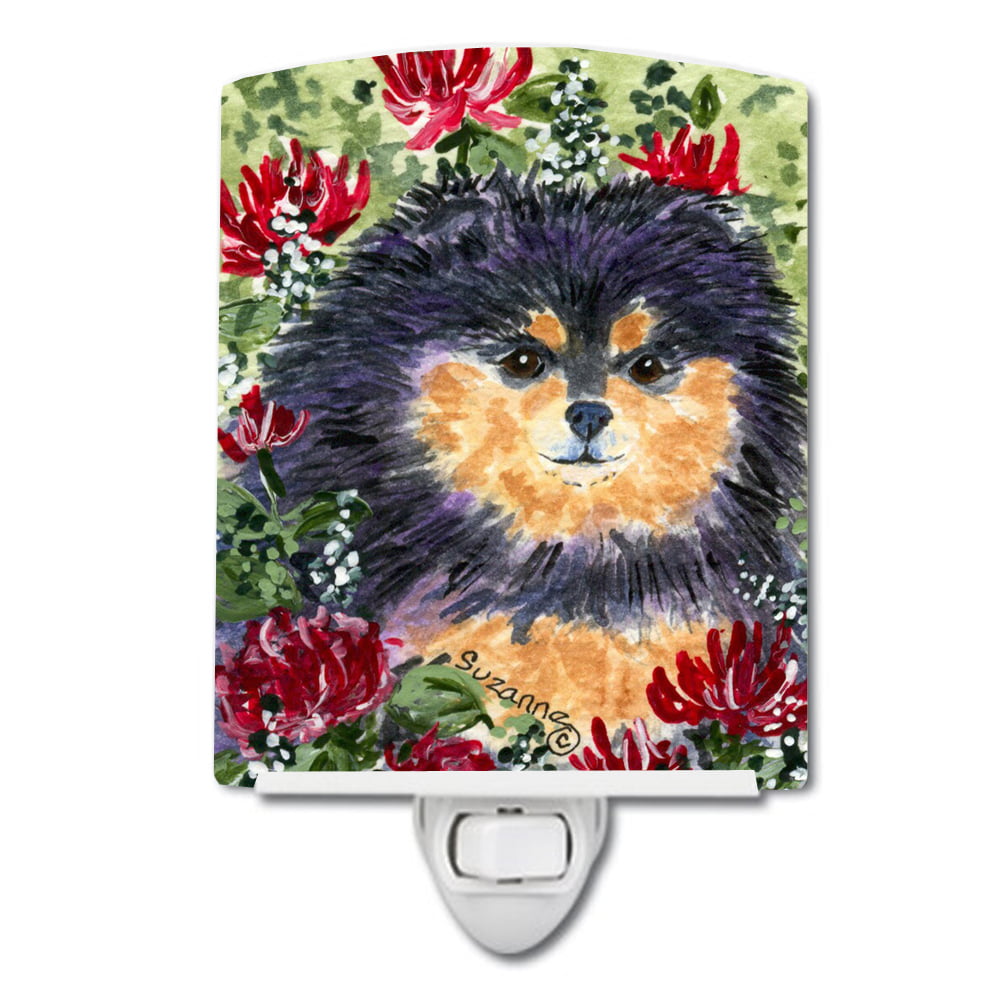 SS8727CNL Pomeranian Ceramic Night Light
