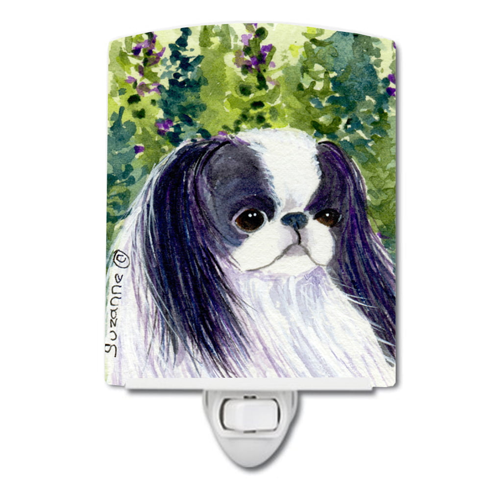 Japanese Chin Ceramic Night Light