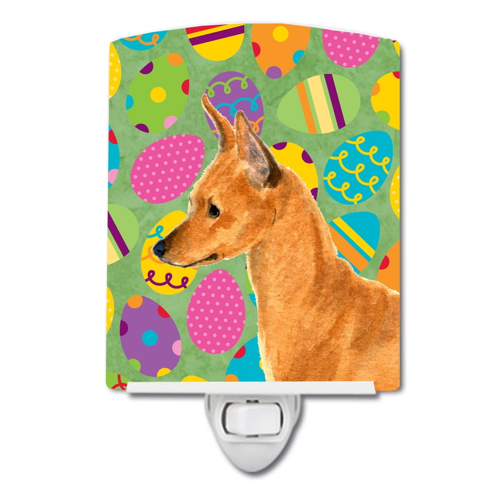 SS4811CNL Min Pin Easter Eggtravaganza Ceramic Night Light