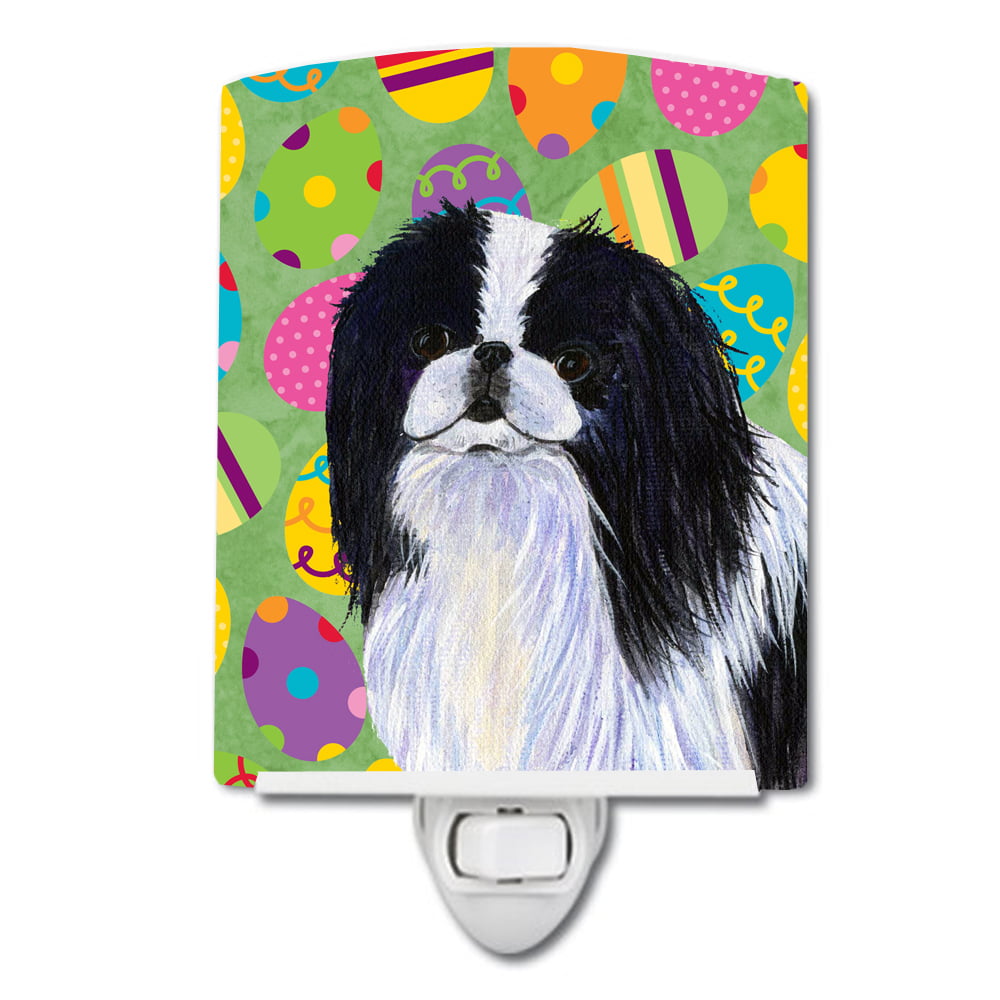 SS4812CNL Japanese Chin Easter Eggtravaganza Ceramic Night Light