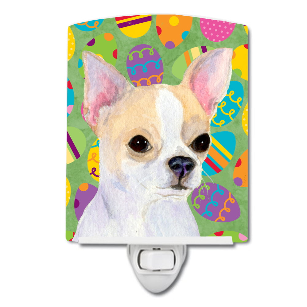 SS4819CNL Chihuahua Easter Eggtravaganza Ceramic Night Light