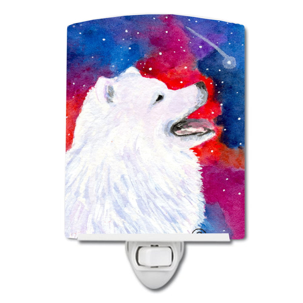 SS8752CNL Samoyed Ceramic Night Light