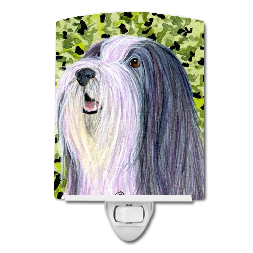 SS8808CNL Bearded Collie Ceramic Night Light