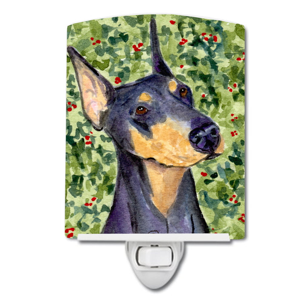 SS8812CNL Doberman Ceramic Night Light