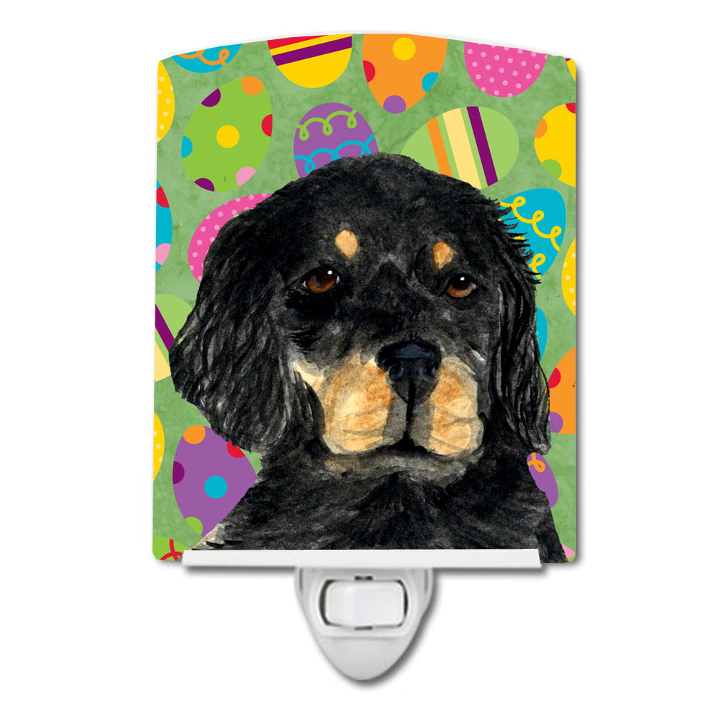 SS4860CNL Gordon Setter Easter Eggtravaganza Ceramic Night Light
