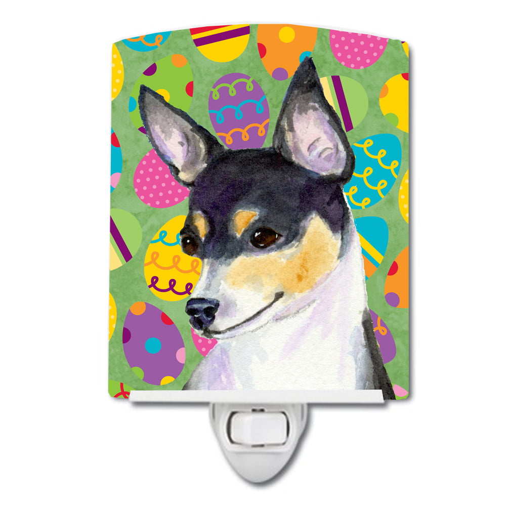 SS4863CNL Chihuahua Easter Eggtravaganza Ceramic Night Light