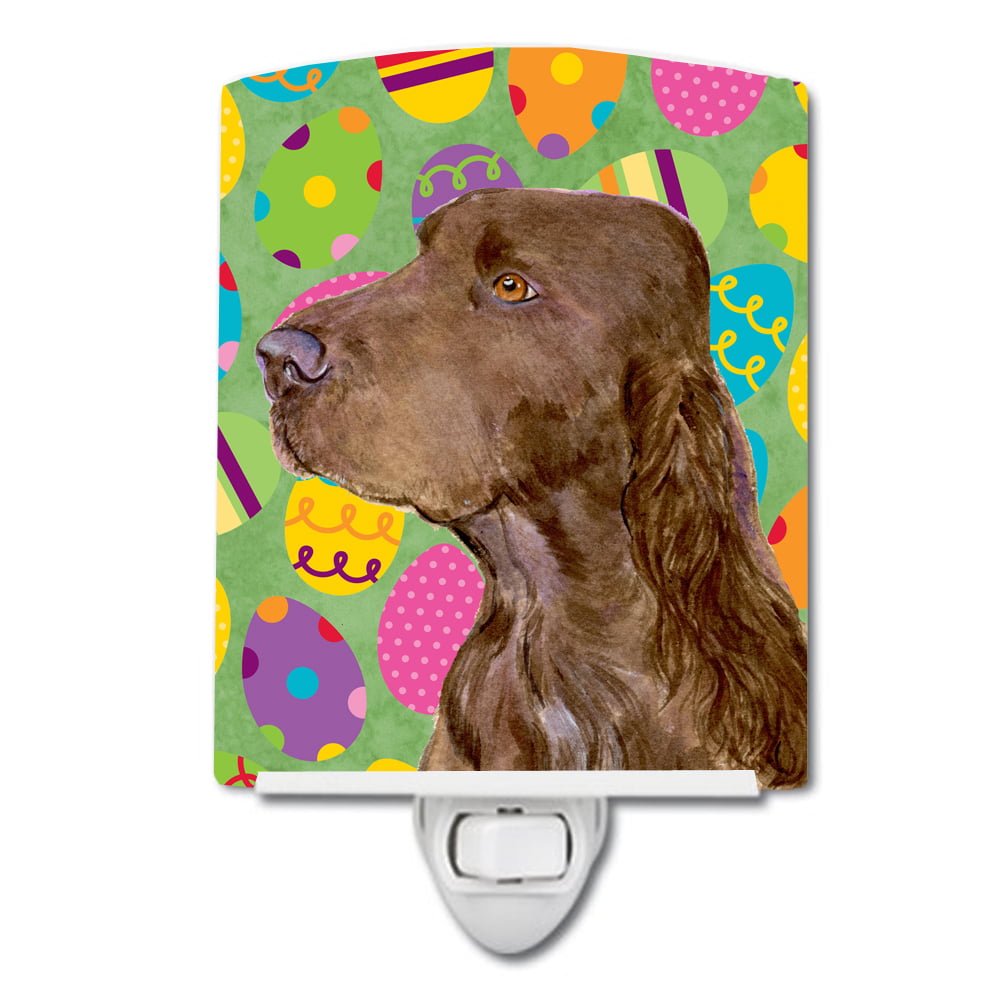 SS4870CNL Field Spaniel Easter Eggtravaganza Ceramic Night Light