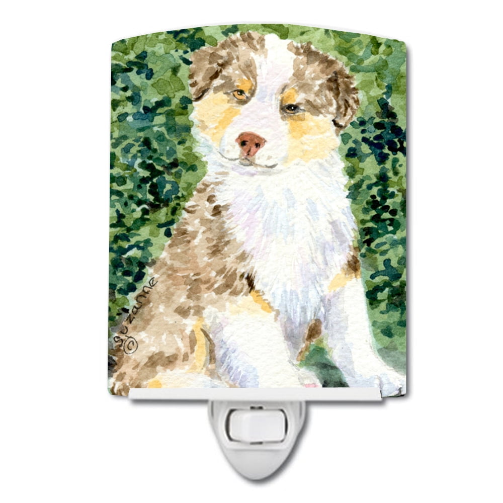 SS8847CNL Australian Shepherd Ceramic Night Light