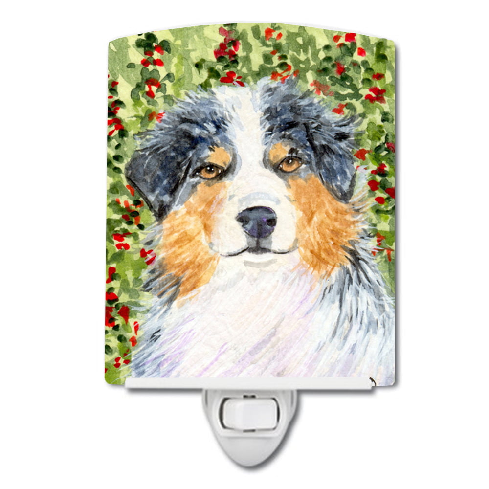 SS8848CNL Australian Shepherd Ceramic Night Light