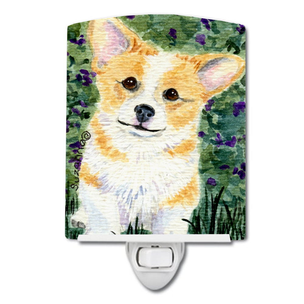 Corgi Ceramic Night Light