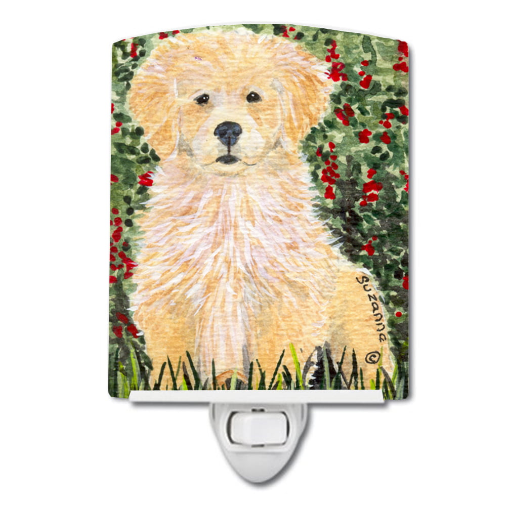 Golden Retriever Ceramic Night Light