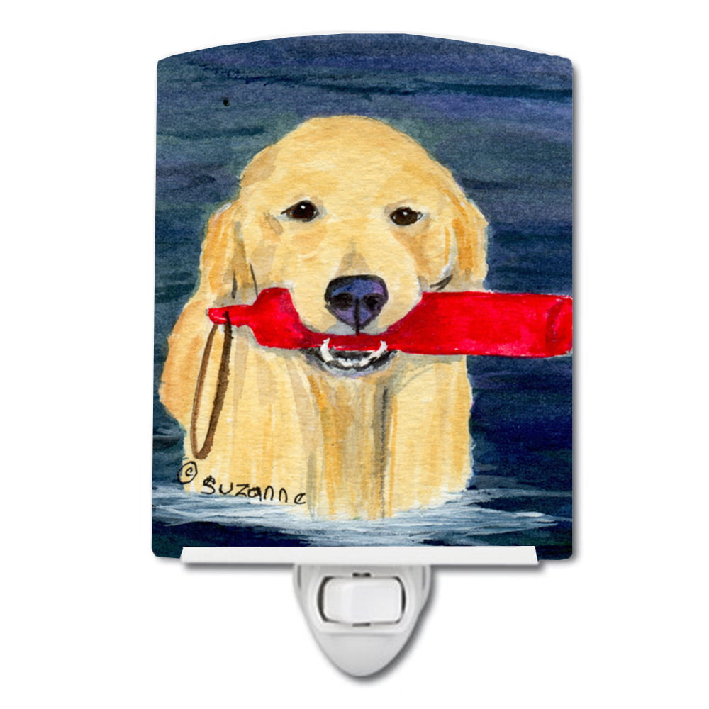 Golden Retriever Ceramic Night Light