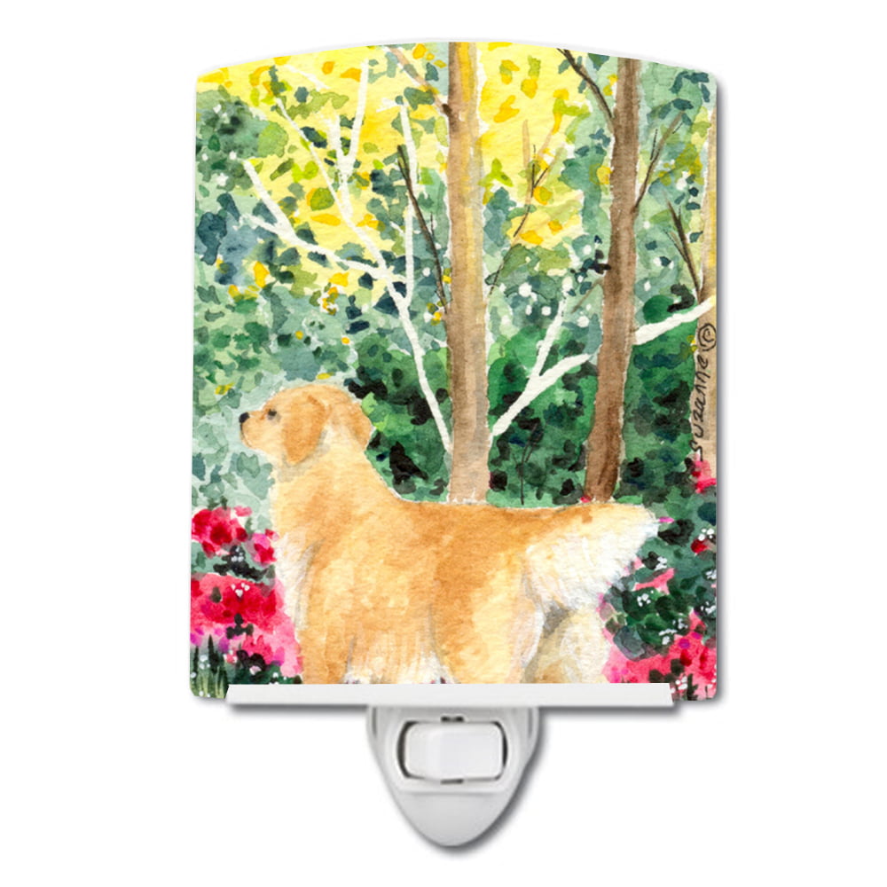 Golden Retriever Ceramic Night Light