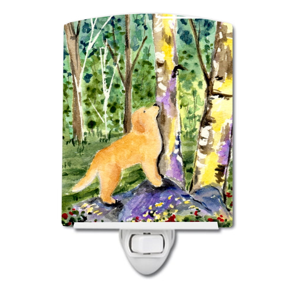 Golden Retriever Ceramic Night Light