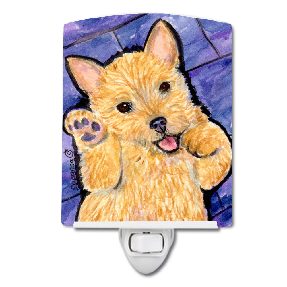 SS8911CNL Norwich Terrier Ceramic Night Light