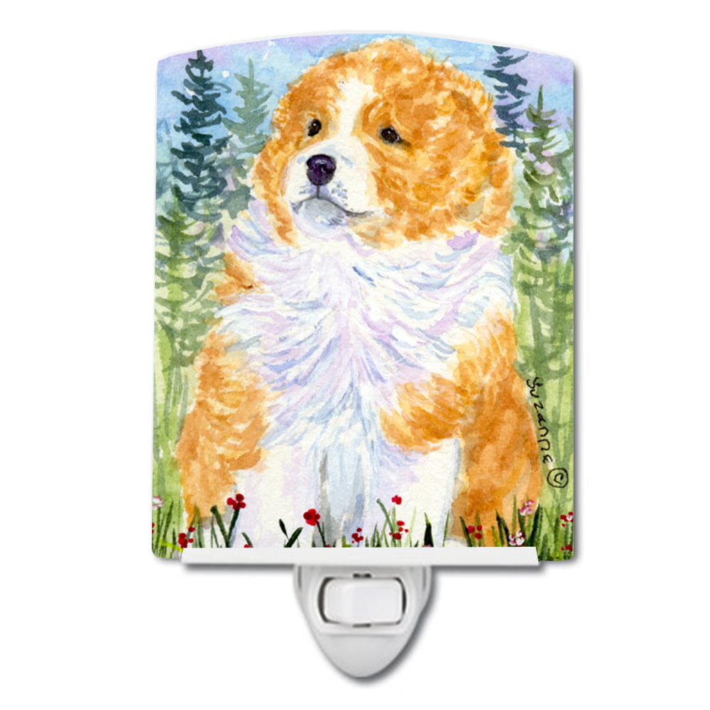 SS8918CNL Sheltie Ceramic Night Light