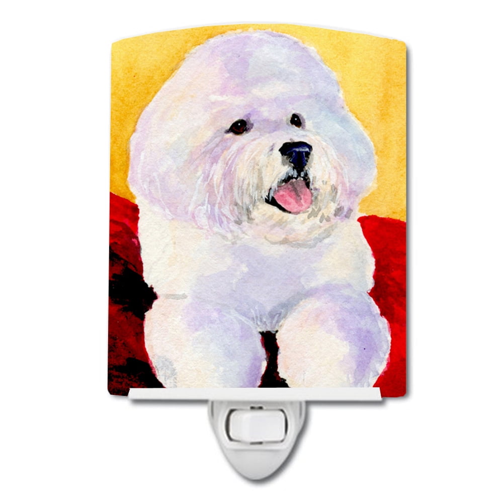 SS8921CNL Bichon Frise Ceramic Night Light