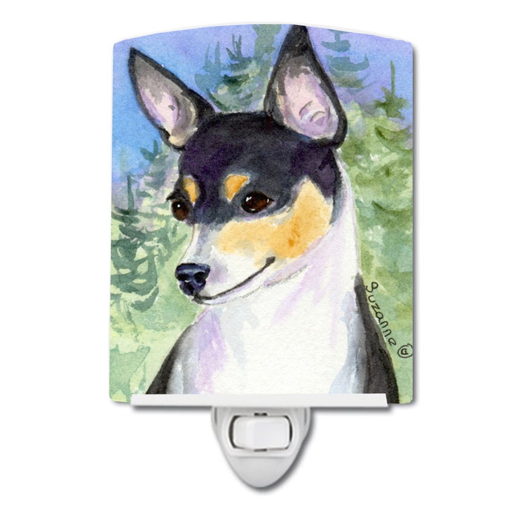 Rat Terrier Ceramic Night Light