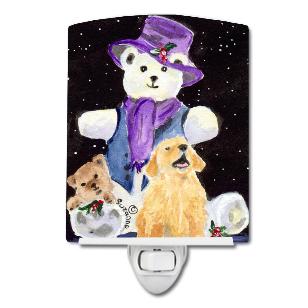 Golden Retriever Ceramic Night Light