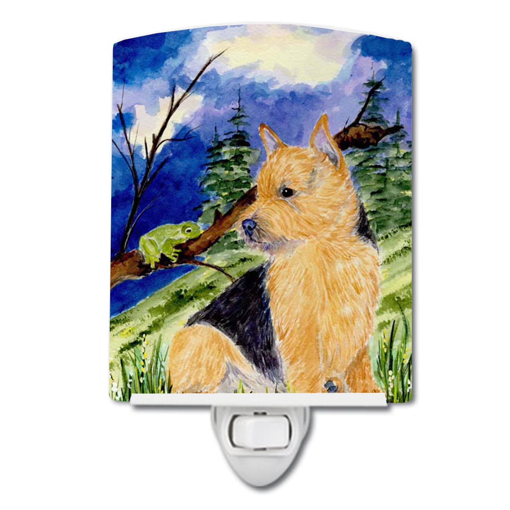 SS8984CNL Norwich Terrier Ceramic Night Light