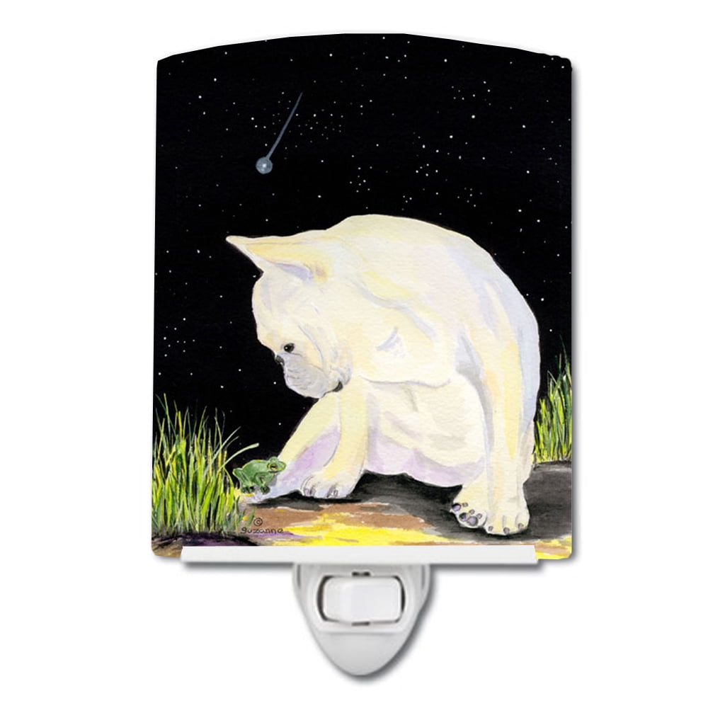 French Bulldog Ceramic Night Light