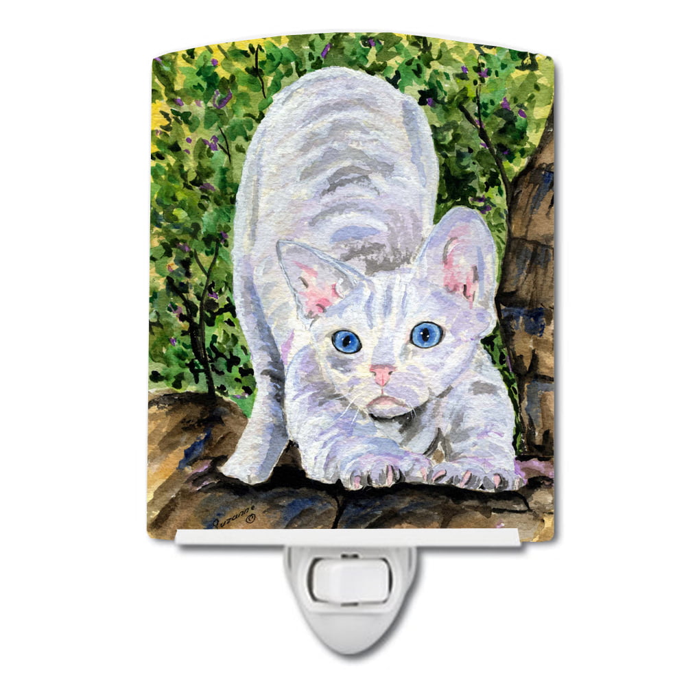 SS8280CNL Cat - Devon Rex Ceramic Night Light