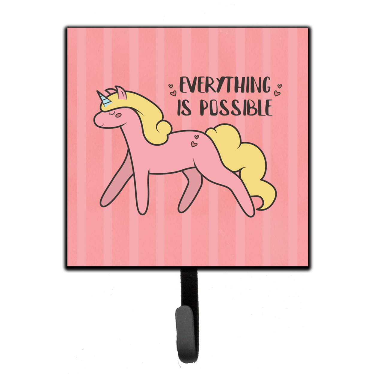 Nursery Everything is Possible Unicorn Leash or Key Holder