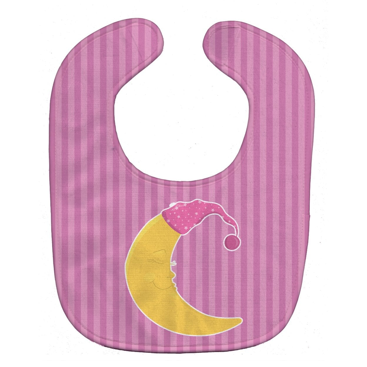 Baby Girl Moon Baby Bib