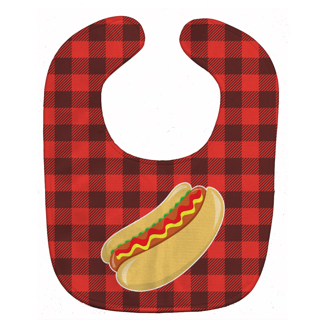 Backyard BBQ Hot Dog Baby Bib