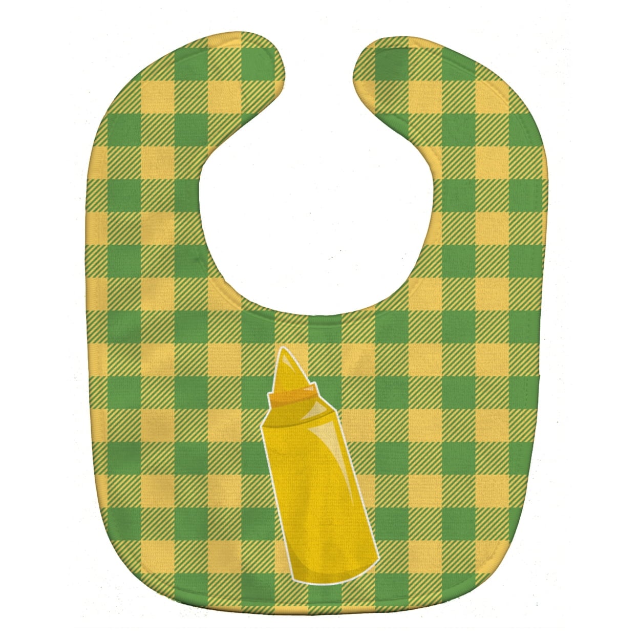BB8639BIB Backyard BBQ Mustard Baby Bib