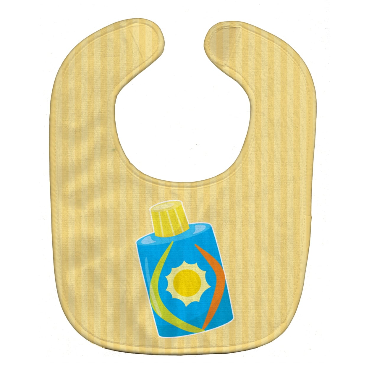 Beach Lotion Baby Bib