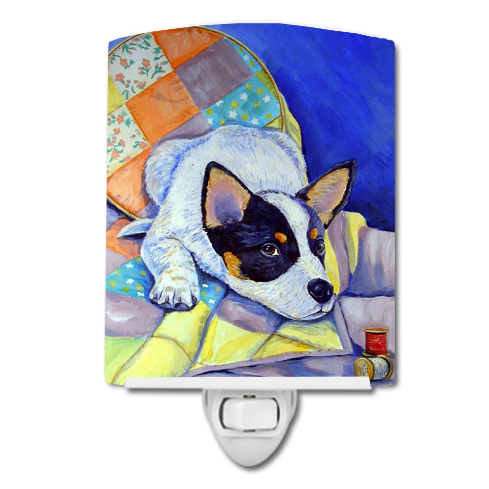Australian Cattle Dog Sew Perfect Ceramic Night Light