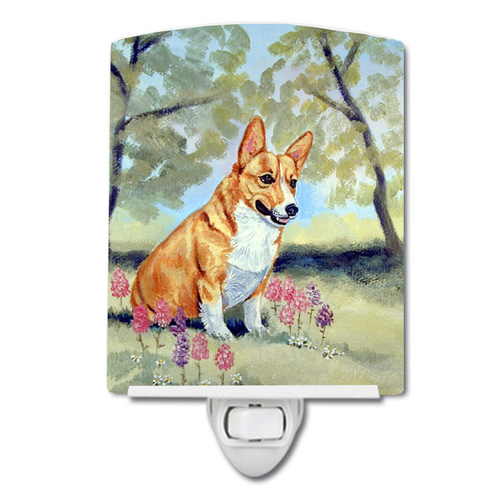 7054CNL Corgi Ceramic Night Light