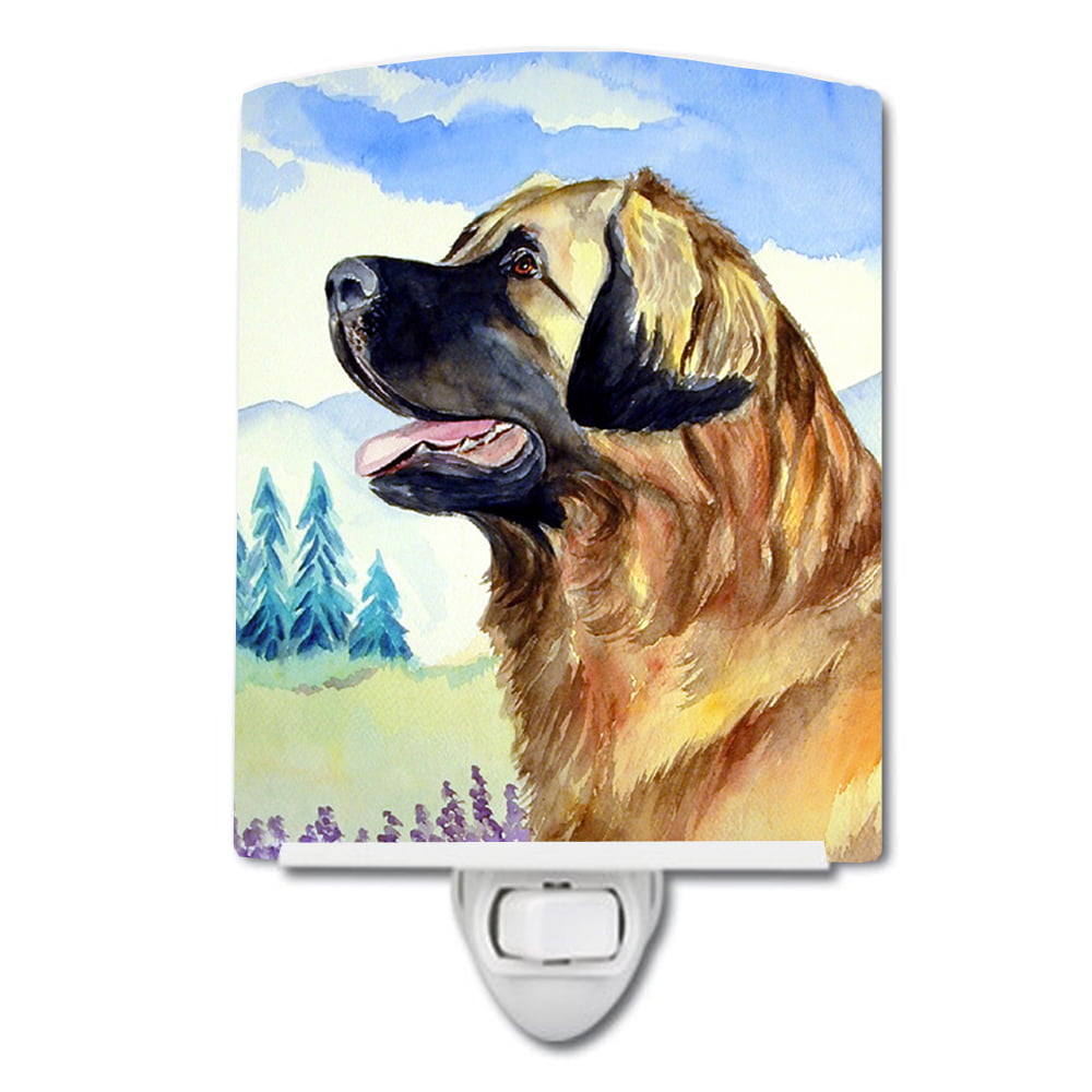 Leonberger Ceramic Night Light