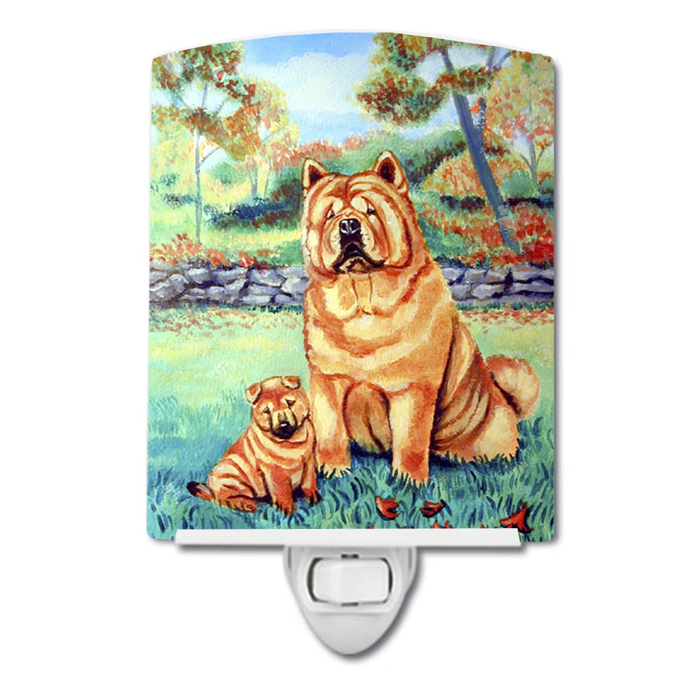 Chow Chow Mommas Love Ceramic Night Light