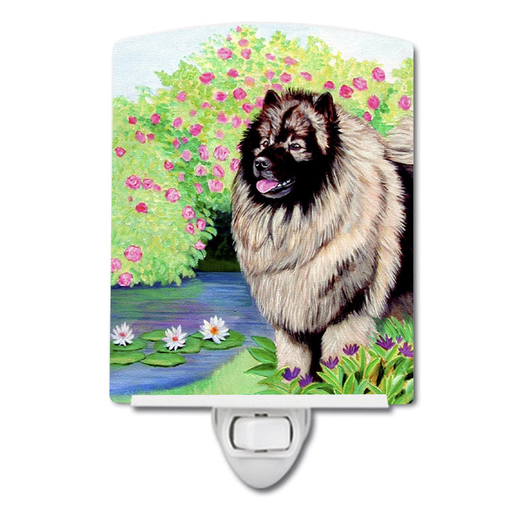 7074CNL Keeshond Ceramic Night Light