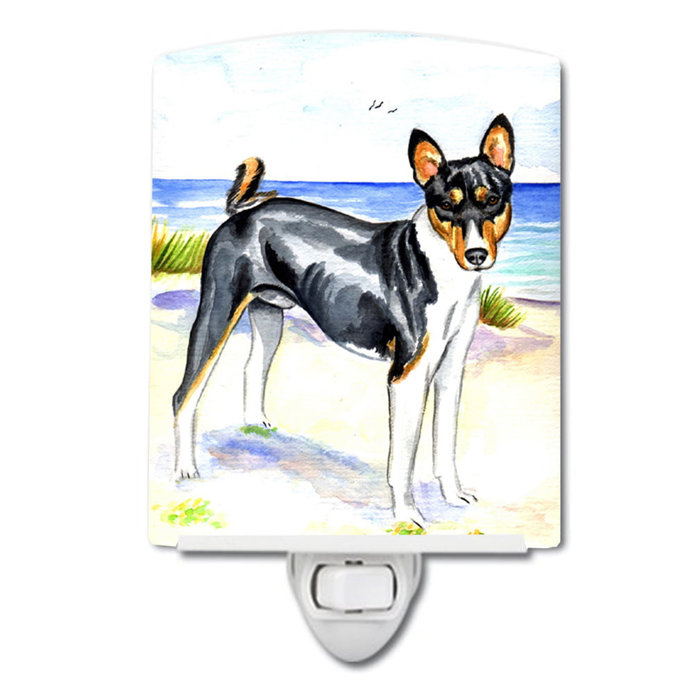 7109CNL Basenji Ceramic Night Light