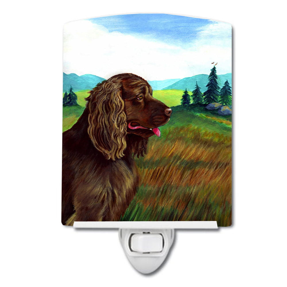 Sussex Spaniel Ceramic Night Light