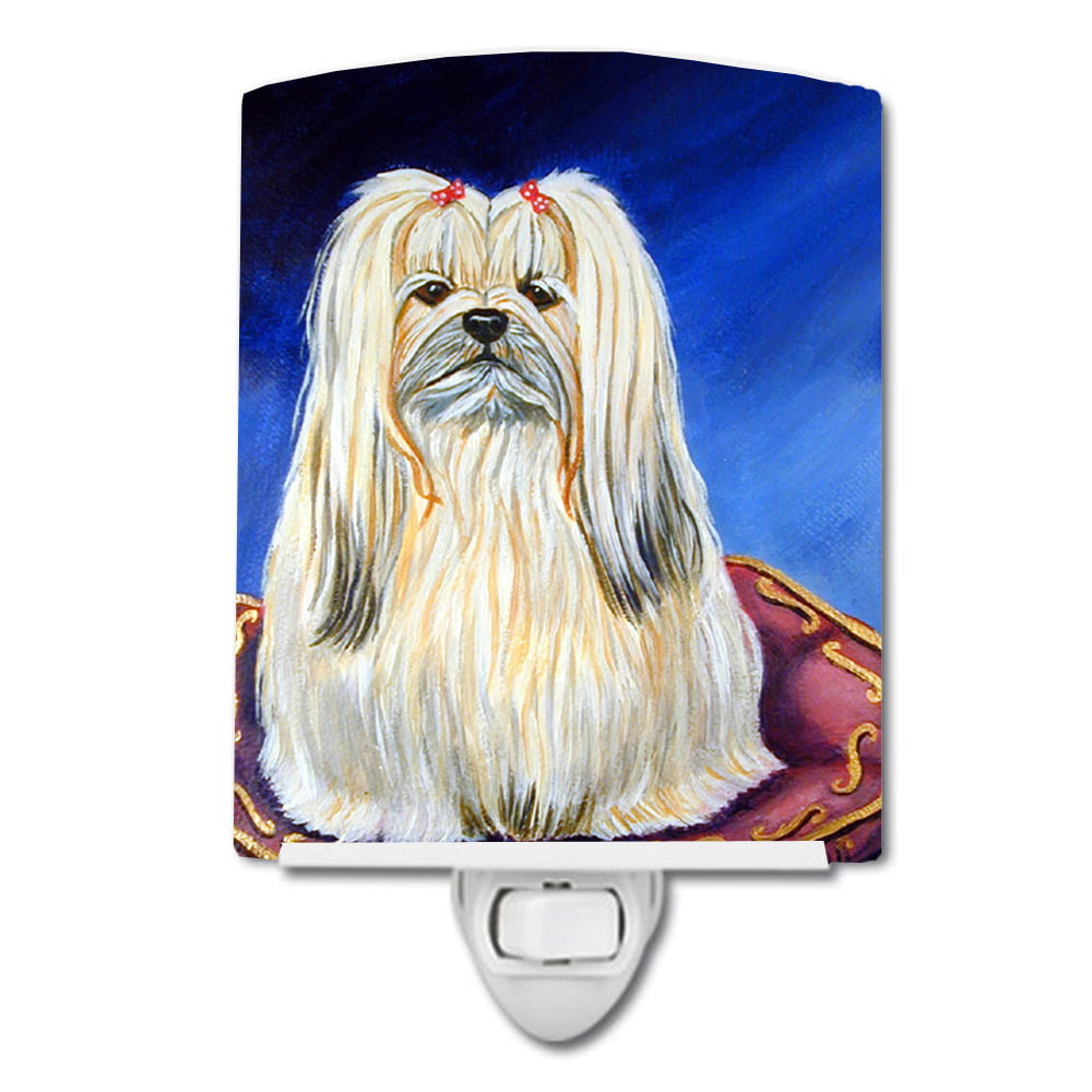 7129CNL Lhasa Apso Ceramic Night Light